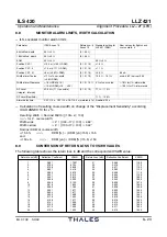 Предварительный просмотр 253 страницы Thales 421 Operation And Maintenance