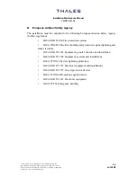 Preview for 9 page of Thales 82166 Series Installation And Maintenance Manual