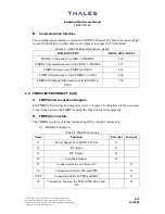 Preview for 22 page of Thales 82166 Series Installation And Maintenance Manual