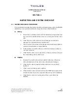 Preview for 31 page of Thales 82166 Series Installation And Maintenance Manual