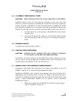 Preview for 41 page of Thales 82166 Series Installation And Maintenance Manual