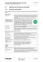 Предварительный просмотр 12 страницы Thales Cinterion DGL61-W Hardware Interface Description