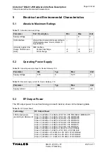 Предварительный просмотр 30 страницы Thales Cinterion DGL61-W Hardware Interface Description