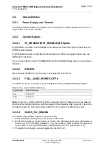 Preview for 27 page of Thales Cinterion MV31-W Hardware Interface Description