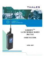 Thales Liberty PRC7332 User Manual preview