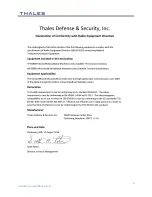 Preview for 10 page of Thales MissionLink Installation Manual