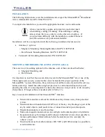 Preview for 20 page of Thales MissionLink Installation Manual