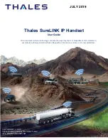 Preview for 1 page of Thales SureLINK User Manual