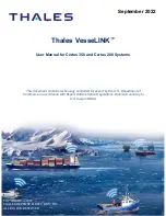 Thales VesseLINK Certus 200 User Manual preview