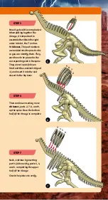 Preview for 4 page of Thames & Kosmos DIG IT! DINOS GIANT DINOSAUR SKELETON KIT Manual