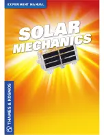 Preview for 1 page of Thames & Kosmos Solar Mechanics Experiment Manual