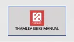 THAMLEV EBIKE Manual preview