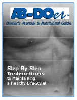 Thane Fitness AB-DOer Owner'S Manual preview