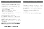 Preview for 2 page of Thane Fitness ORBITREK Elite BE-205A Owner'S Manual