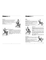 Preview for 13 page of Thane Fitness Power Gym Instruction Manual