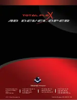 Предварительный просмотр 15 страницы Thane Fitness Total FLEX AB Developer User Manual