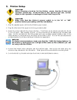 Предварительный просмотр 14 страницы Tharo Systems H-400 Series User Manual