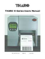 Tharo Systems H-426 User Manual preview