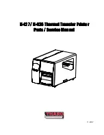 Preview for 1 page of Tharo Systems H-427 Parts & Service Manual