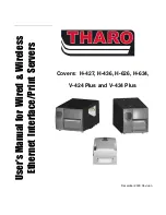 Preview for 1 page of Tharo Systems Tharo V-424 Plus User Manual