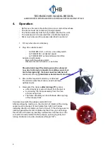 Preview for 4 page of THB EM 20 Instructions Manual