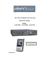 Предварительный просмотр 1 страницы The Alien Pro ALIEN504 Operation Manual