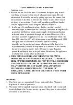 Preview for 10 page of The Bio Flame Burner Series User Manual  & Safety Instructions