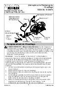 Preview for 5 page of THE BOLD LOOK OF KOHLER 1022408 Service Kit Instructions