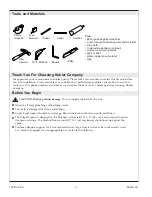 Preview for 2 page of THE BOLD LOOK OF KOHLER K-1108 Installation Manual