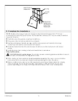 Preview for 6 page of THE BOLD LOOK OF KOHLER K-1108 Installation Manual