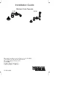 Preview for 1 page of THE BOLD LOOK OF KOHLER K-7761 Installation Manual