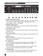 Предварительный просмотр 4 страницы The box MA 120 MKII Owner'S Manual