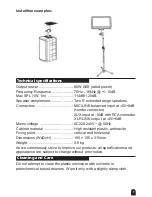 Preview for 7 page of The box MA 205 Owner'S Manual