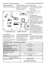 Предварительный просмотр 2 страницы The box MA8/2 CL Manual