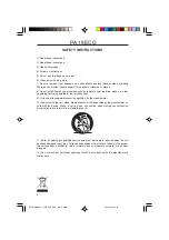 Preview for 2 page of The box PA 18 ECO User Manual