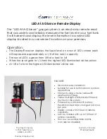 The Cary LED At-A-Glance Manual preview