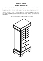 Preview for 1 page of The Classy Home 508-315 Assembly Instructions