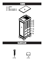 Preview for 2 page of The Classy Home 508-315 Assembly Instructions