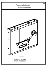 Preview for 6 page of The Classy Home WAS 405 Assembly Instruction Manual