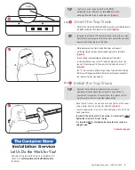 Preview for 3 page of The Container Store Elfa Instructions For Easy Installation & Assembly