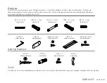 Preview for 2 page of The Container Store Linea Leaning Bookcase Assembly Instructions Manual