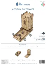 Preview for 1 page of THE DICETROYERS MEDIEVAL DICE TOWER Manual