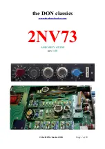 Preview for 1 page of The Don Classics 2NV73 Assembly Manual