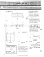 Предварительный просмотр 8 страницы The Fireplace Company Superior  GF 4000 Series Installation And Operation Instructions Manual