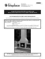 The Fireplace JETMASTER 700 D Installation Instructions preview