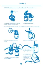 Предварительный просмотр 4 страницы The First Years Learning Curve miPump Double Y4613 Instruction Manual