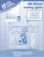 The First Years Swing Gate Manual preview