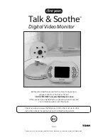 The First Years Talk & Soothe User Manual preview