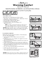 Preview for 1 page of The First Years Warming Comfort Instruction Manual