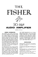 Preview for 2 page of The Fisher 80-AZ Installation And Operating Instructions Manual